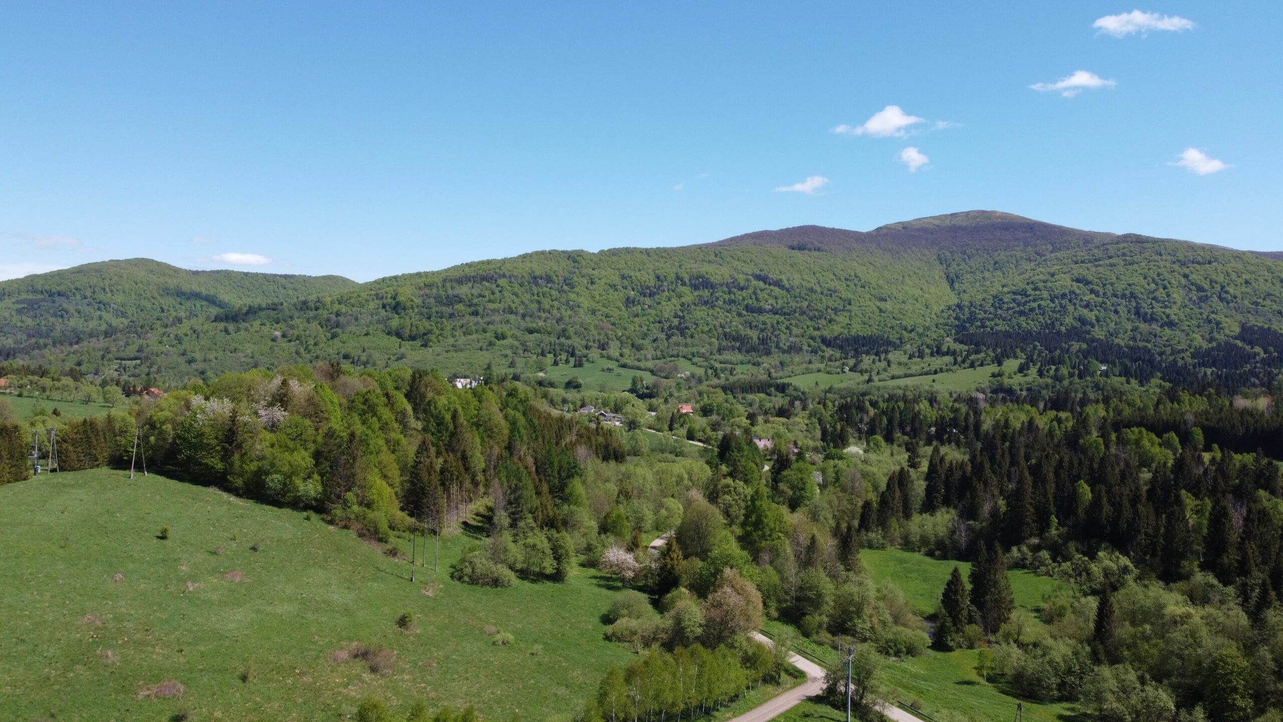 krajobraz bieszczady domarka